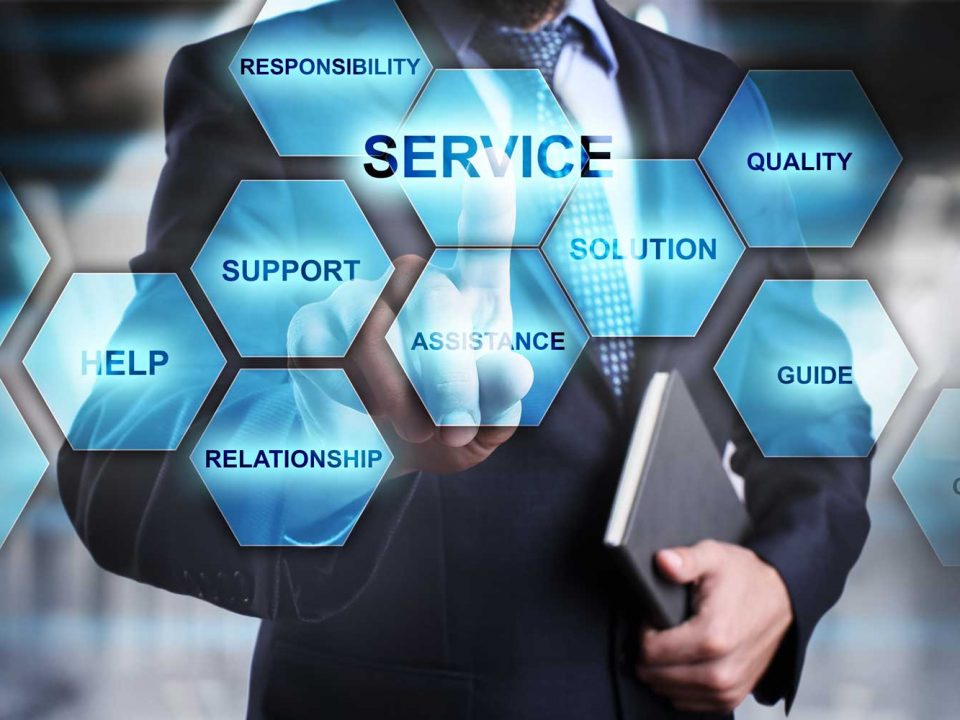 Desktop as a Service in Orange County- this photo shows everything that desktop as a service can provide to every business